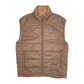 Mens Brown Patagonia Micro Puff Gilet Vest  Coat