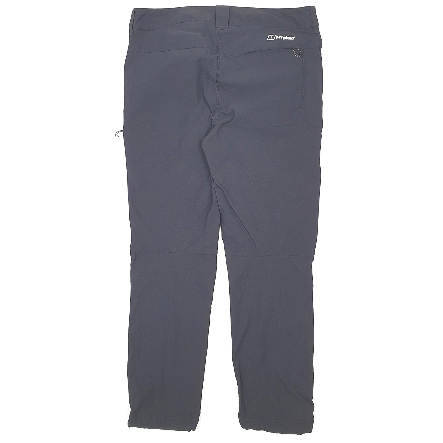 Mens Black Berghaus Hiking Walking Cargo Trousers