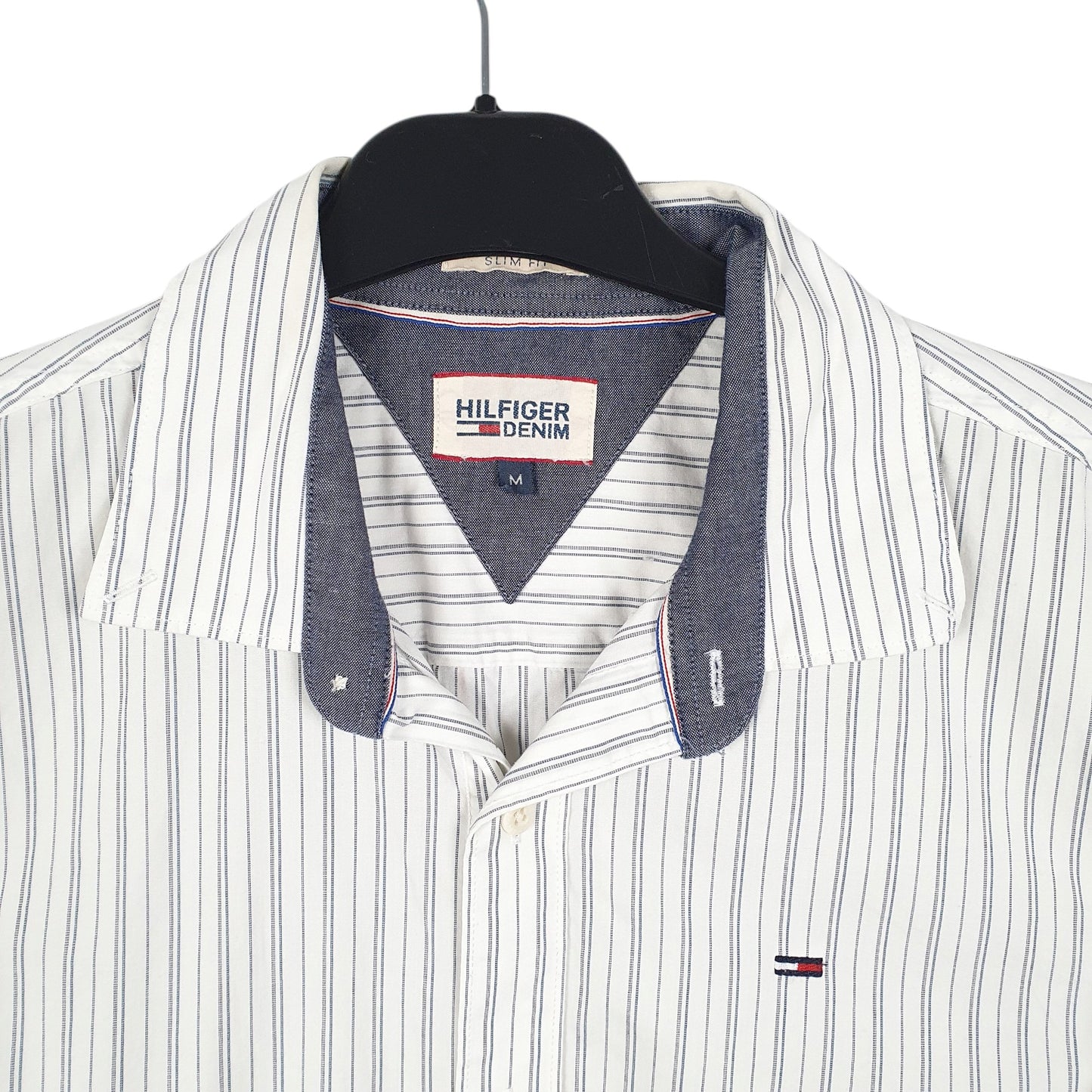 Mens White Tommy Hilfiger  Long Sleeve Shirt