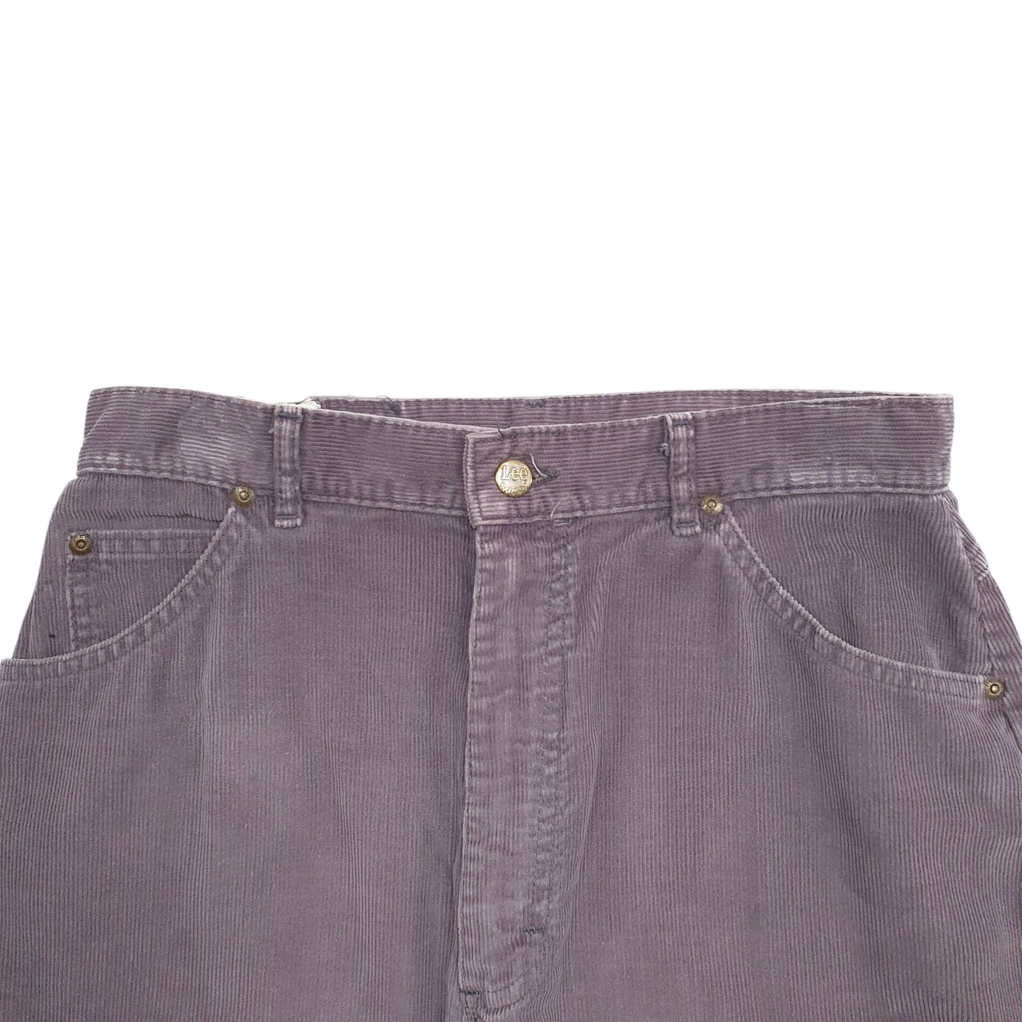 Womens Grey Lee  Corduroy Trousers