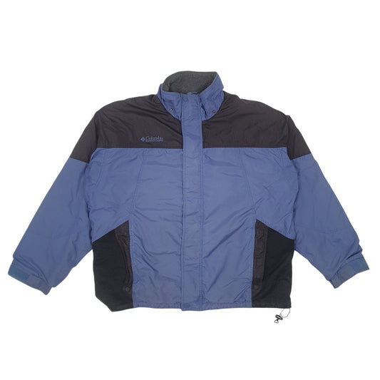 Mens Blue Columbia Sportswear Company   Coat