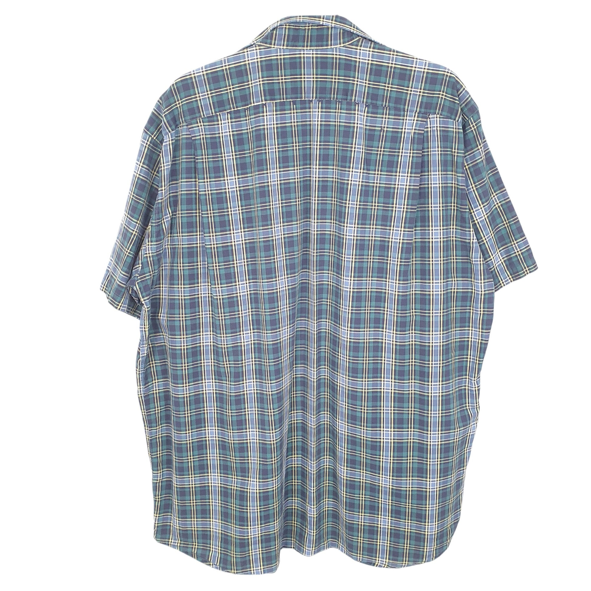 Mens Green Lacoste  Short Sleeve Shirt