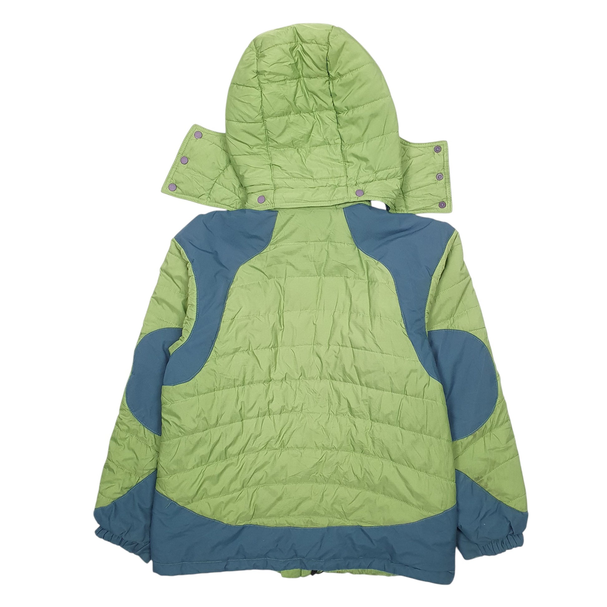 Womens Green Patagonia Puff Rider  Coat