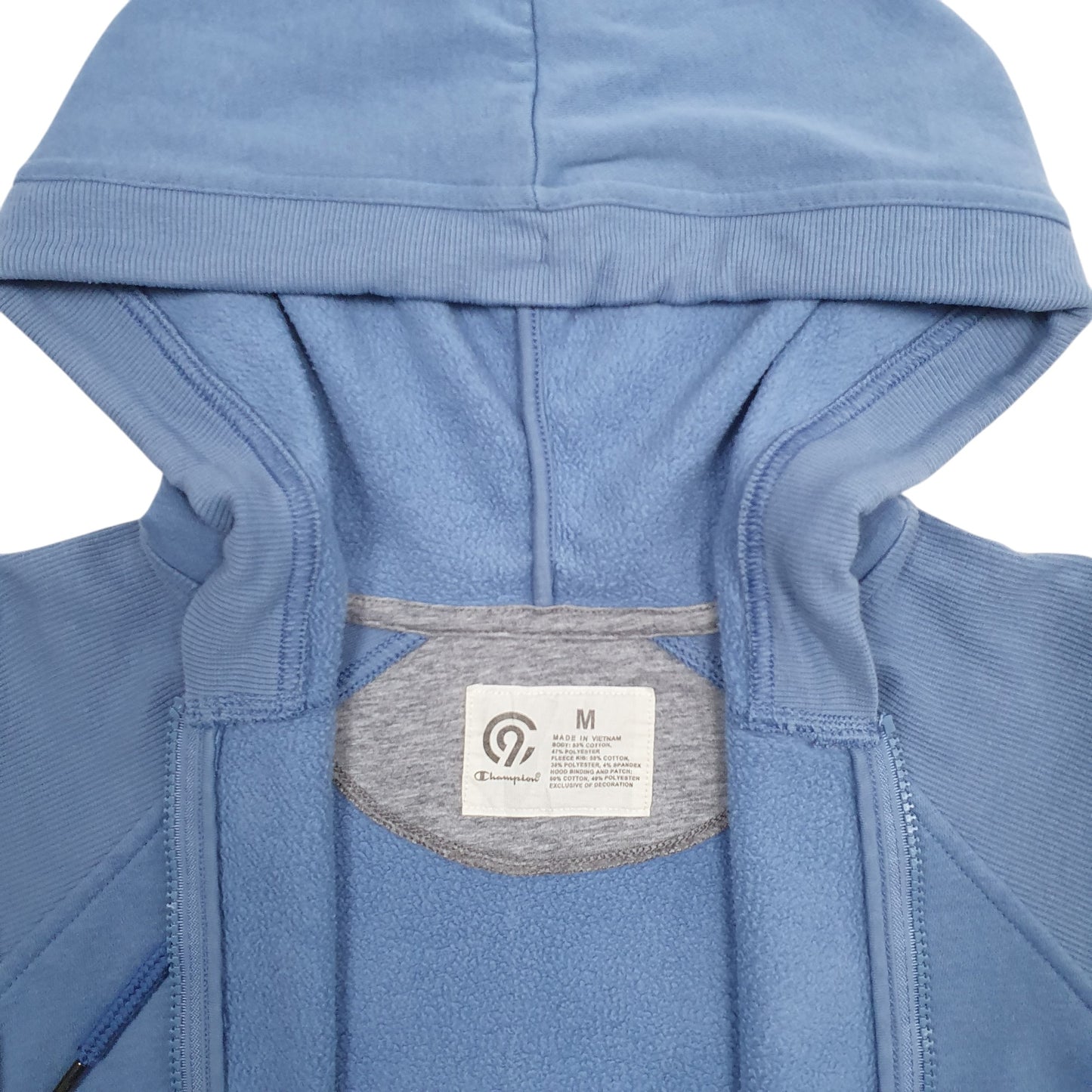 Womens Blue Champion  Full Zip Jumper