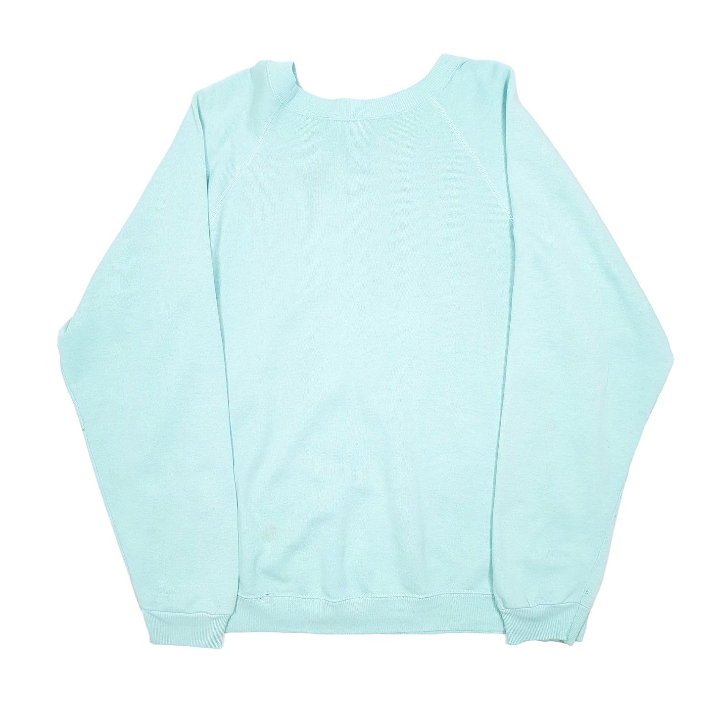 Mens Green Hanes Vintage Ducks Wildlife Made In USA 90s Crewneck Jumper