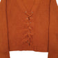 Womens Brown Urban Heritage  Cardigan Jumper