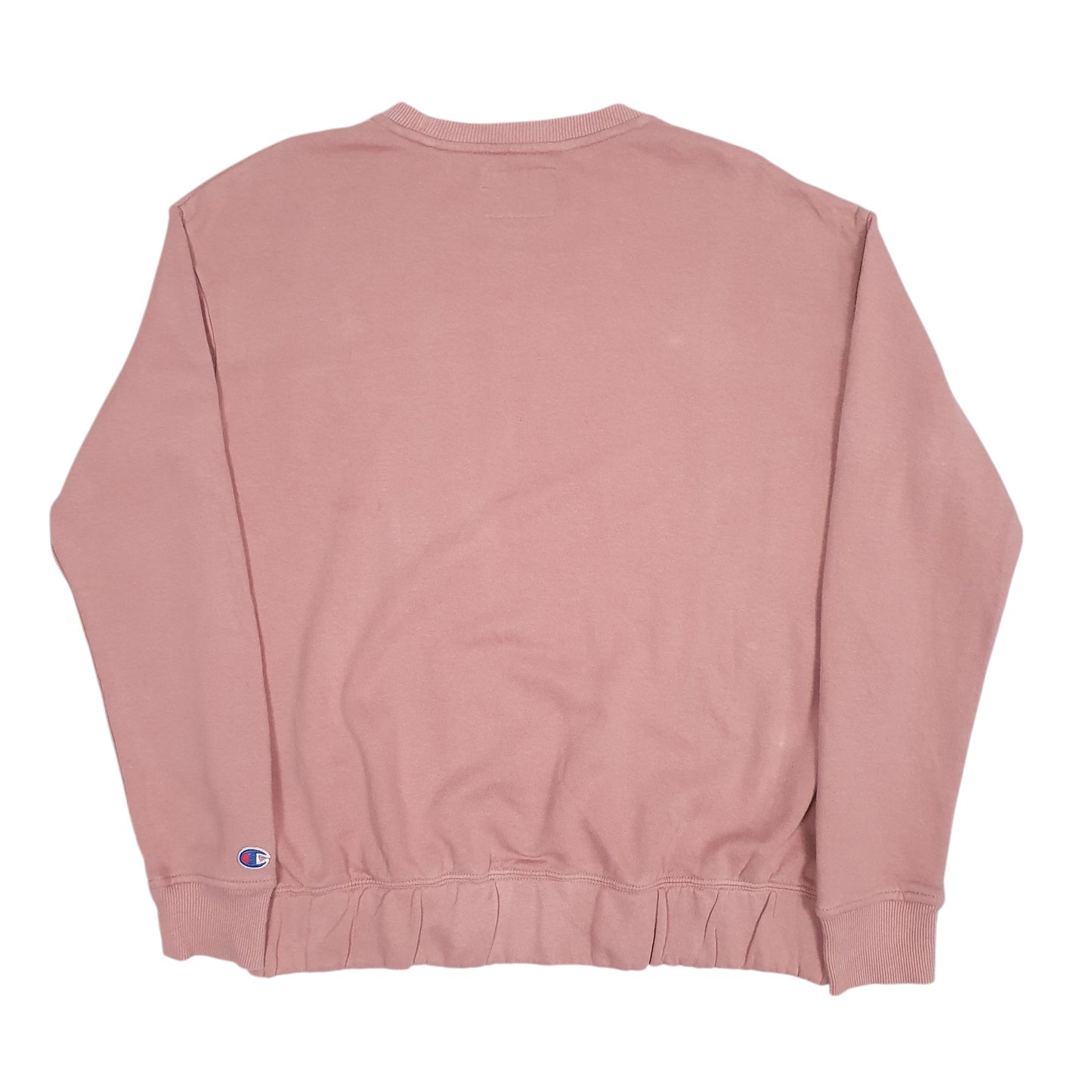 Womens Pink Champion  Crewneck Jumper