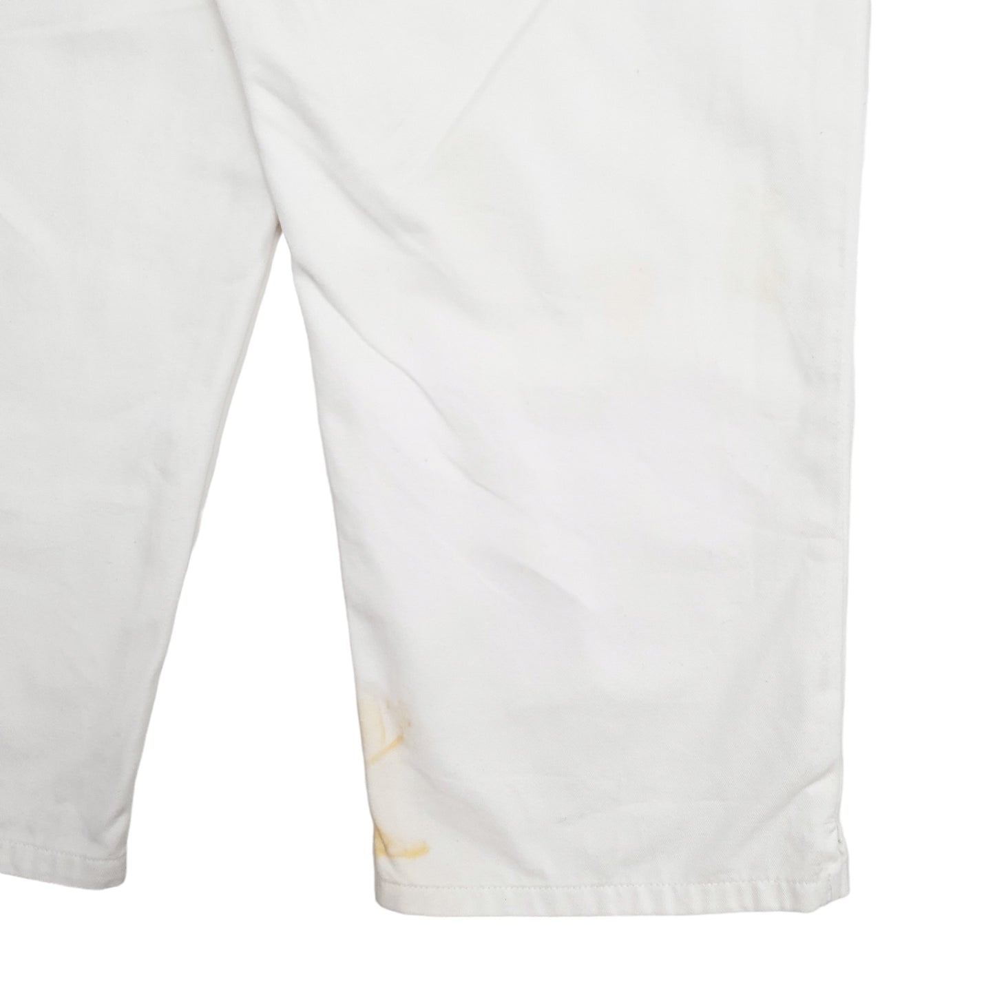 Womens White Ralph Lauren  Chino Trousers