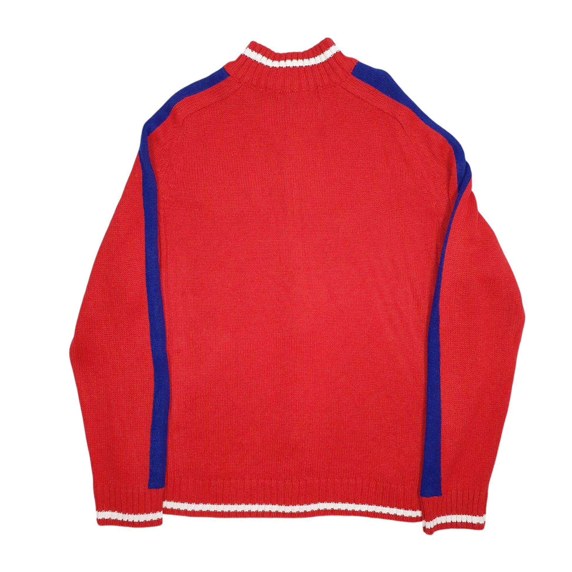 Mens Red NHL Knitwear Montreal Canadiens Full Zip Jumper