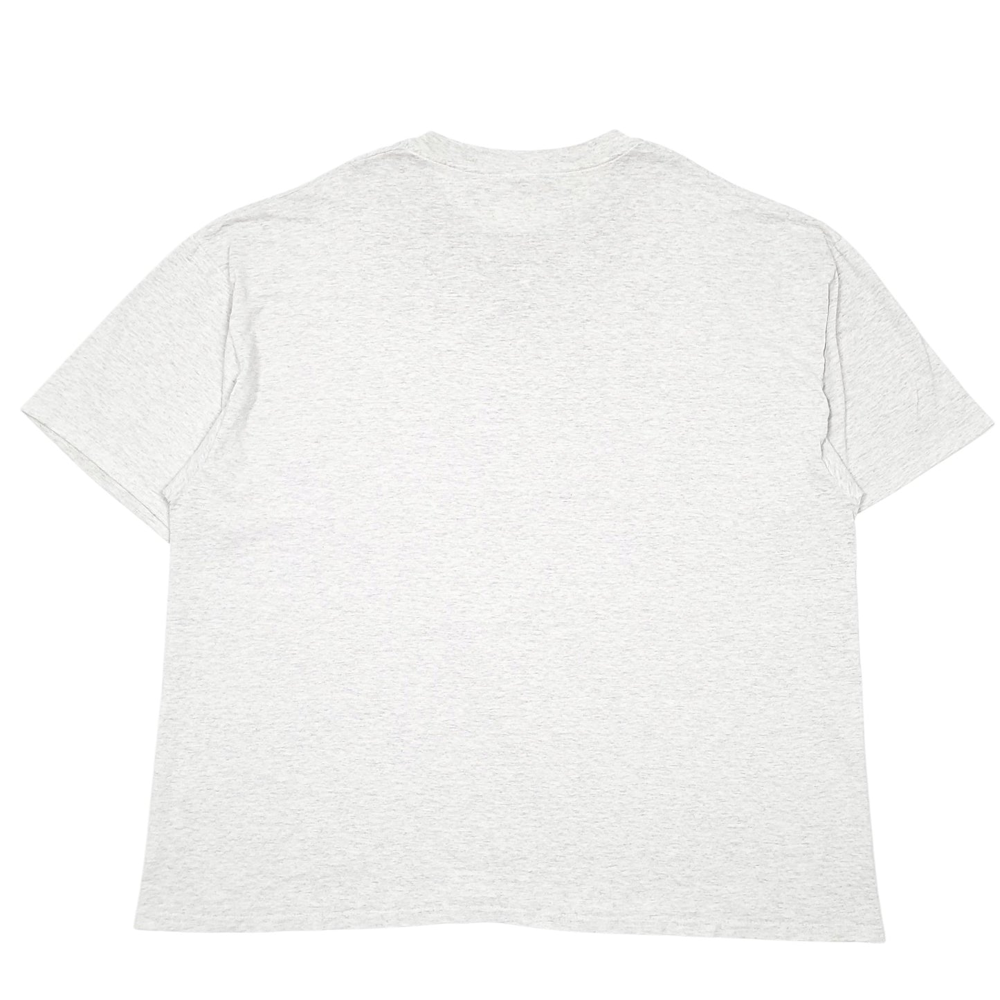 Mens Grey Hanes Single Stitch Vintage 90s Gettysburg USA Short Sleeve T Shirt