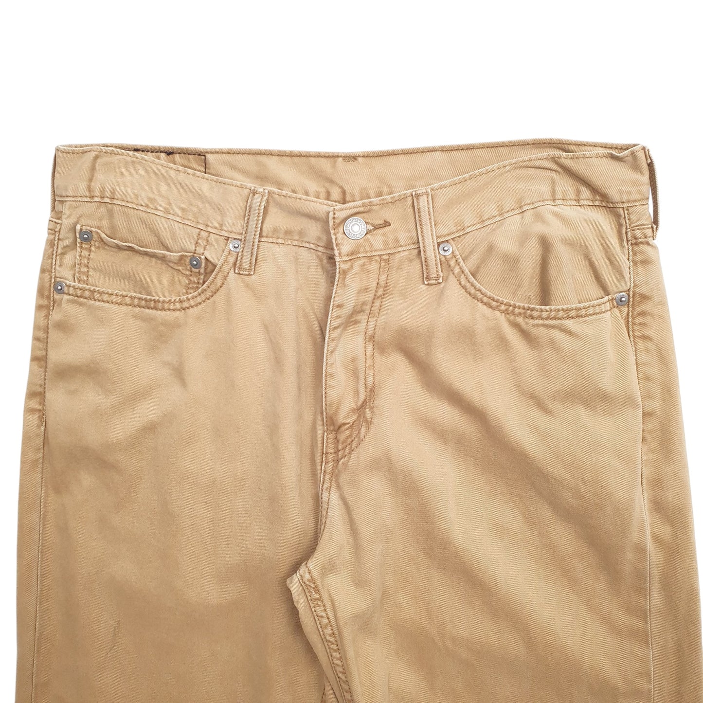 Mens Tan Levis  514 JeansW34 L34