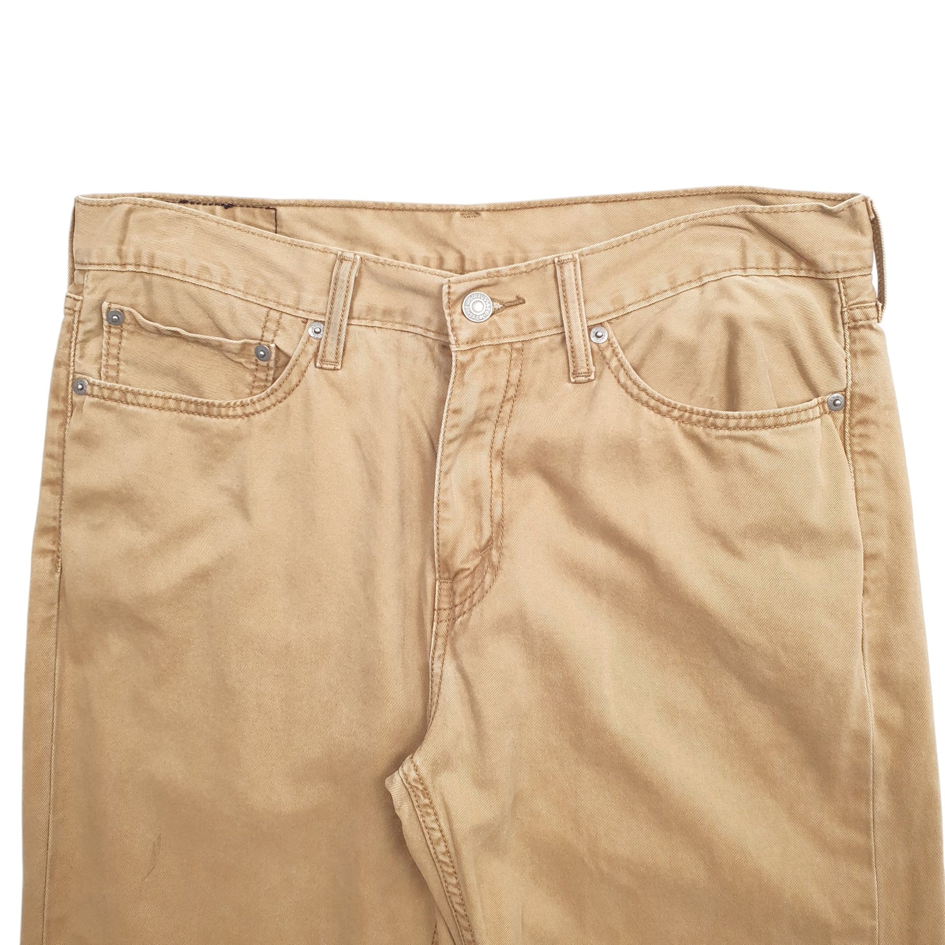 Mens Tan Levis  514 JeansW34 L34
