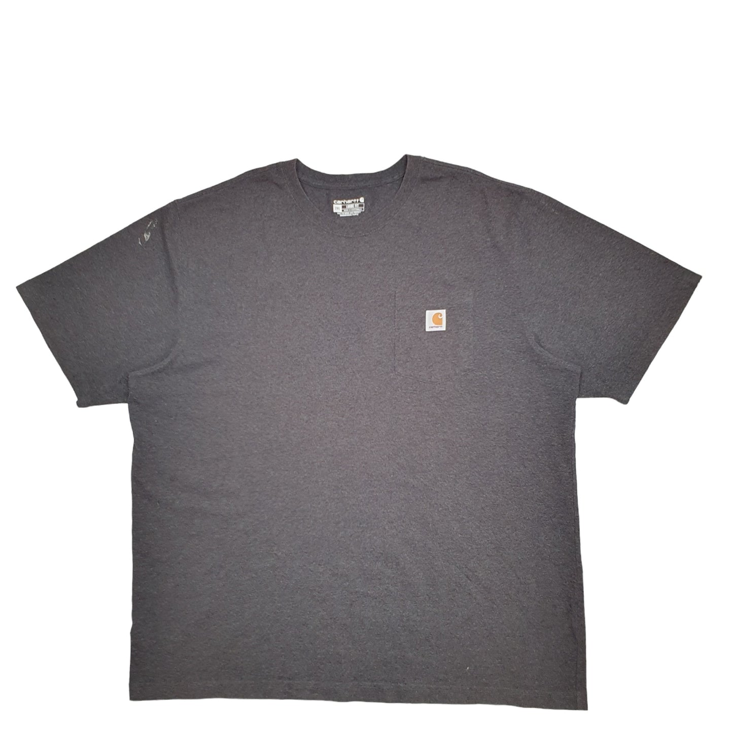Mens Grey Carhartt  Short Sleeve T Shirt