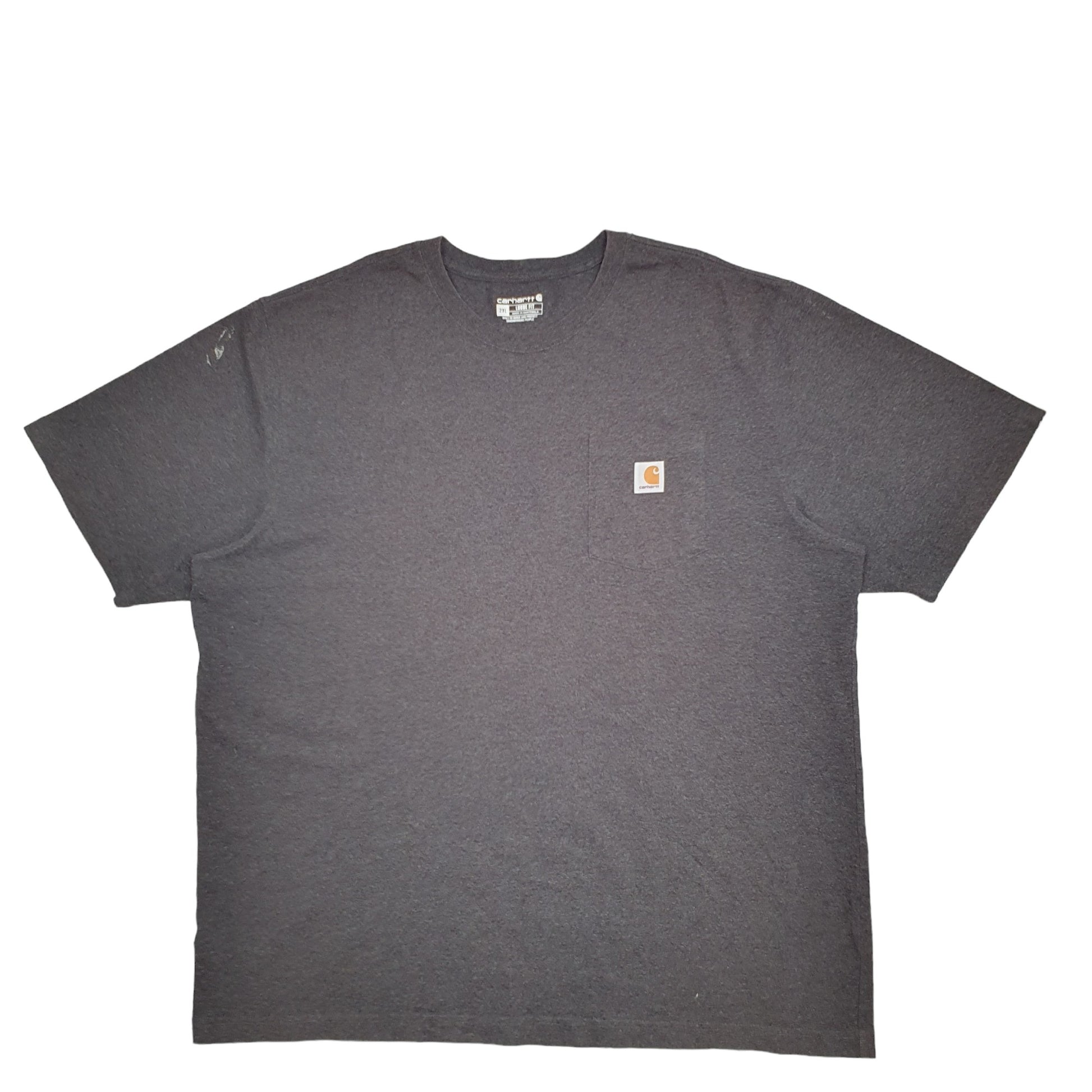 Mens Grey Carhartt  Short Sleeve T Shirt