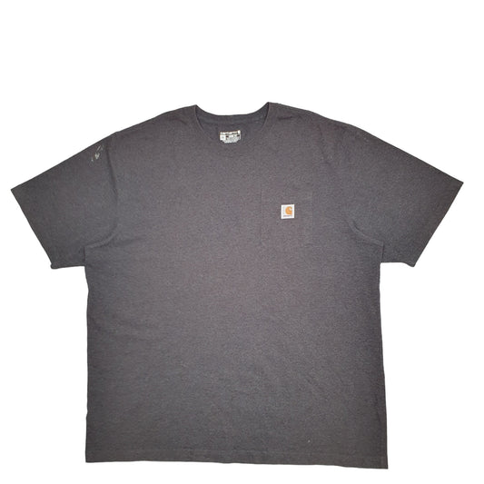 Mens Grey Carhartt  Short Sleeve T Shirt