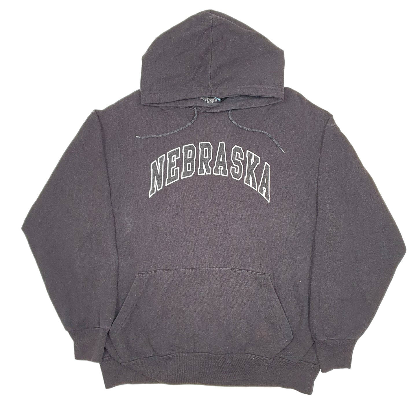 Mens Black Life Authentic Apparel Nebraska College USA Hoodie Jumper