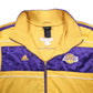 Mens Yellow Adidas LA Lakers NBA Basketball Full Jumper