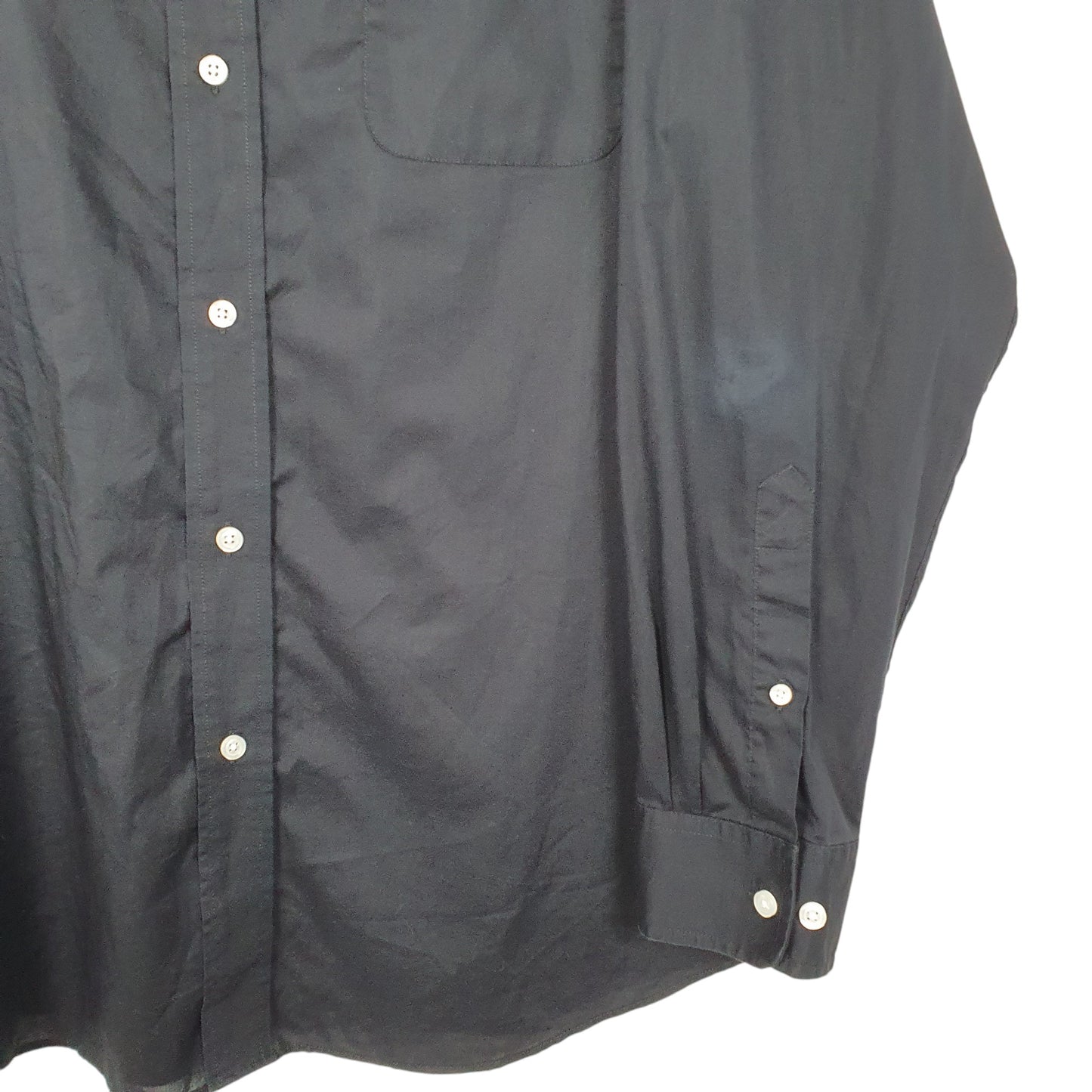 Mens Black Croft & Barrow  Long Sleeve Shirt