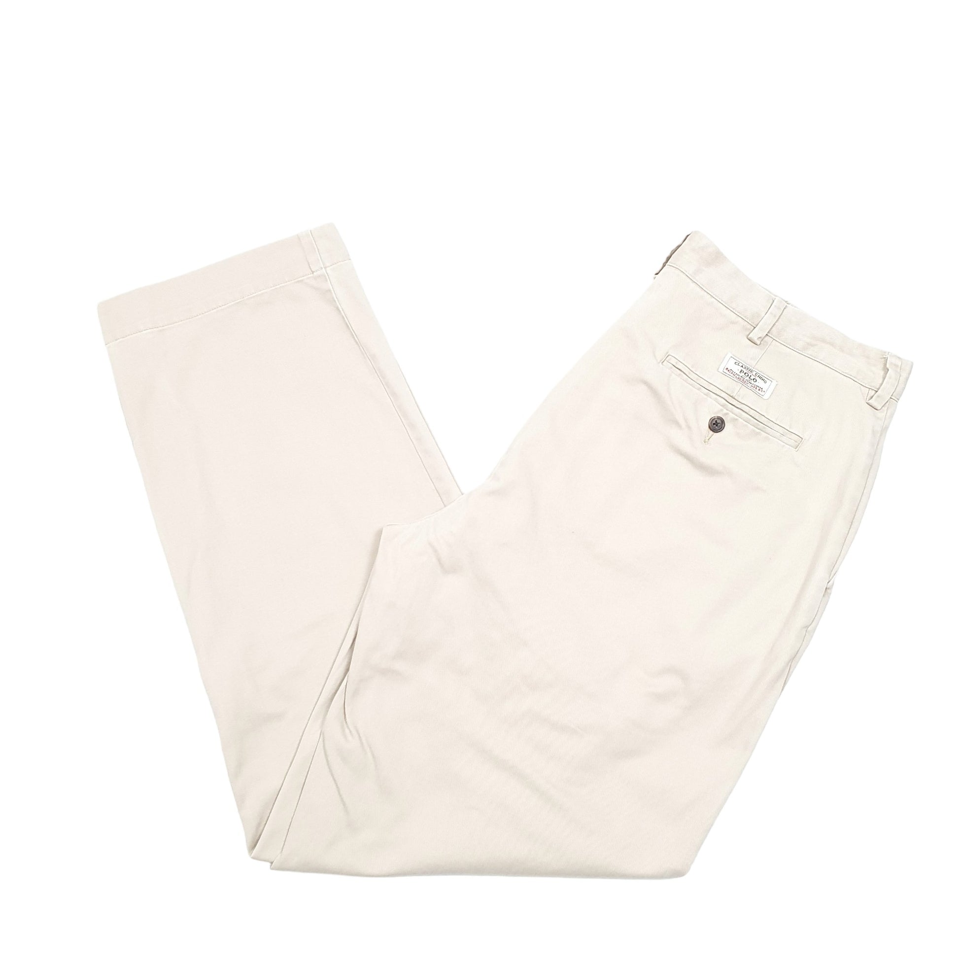 Mens Beige Polo Ralph Lauren  Chino Trousers