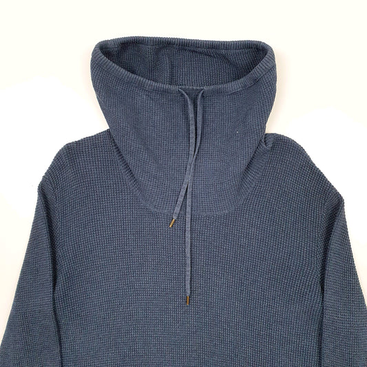 Womens Blue Ralph Lauren Knit Turtle Neck Jumper