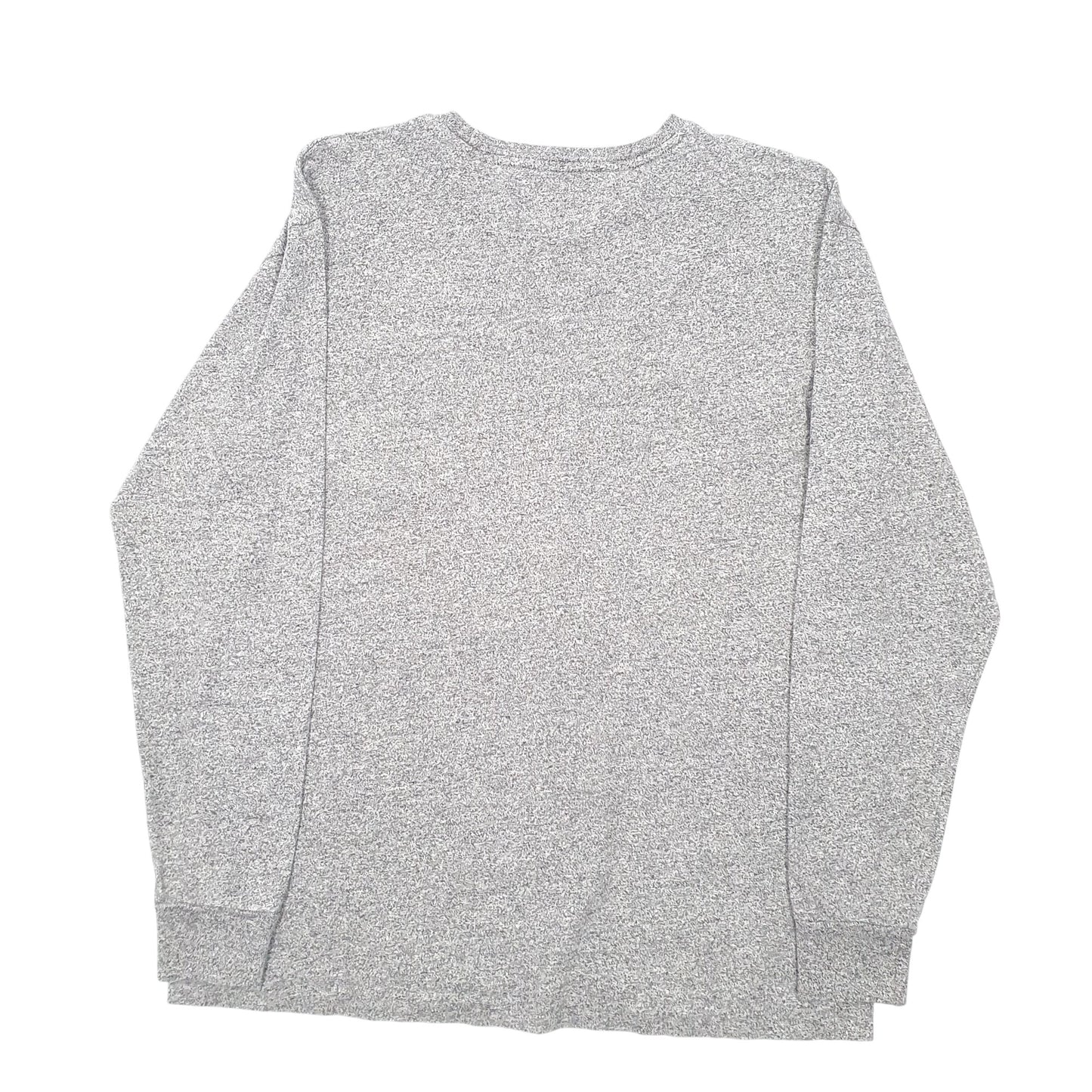 Mens Grey Polo Ralph Lauren Pocket Long Sleeve T Shirt