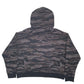 Womens Black Puma Spellout Hoodie Jumper