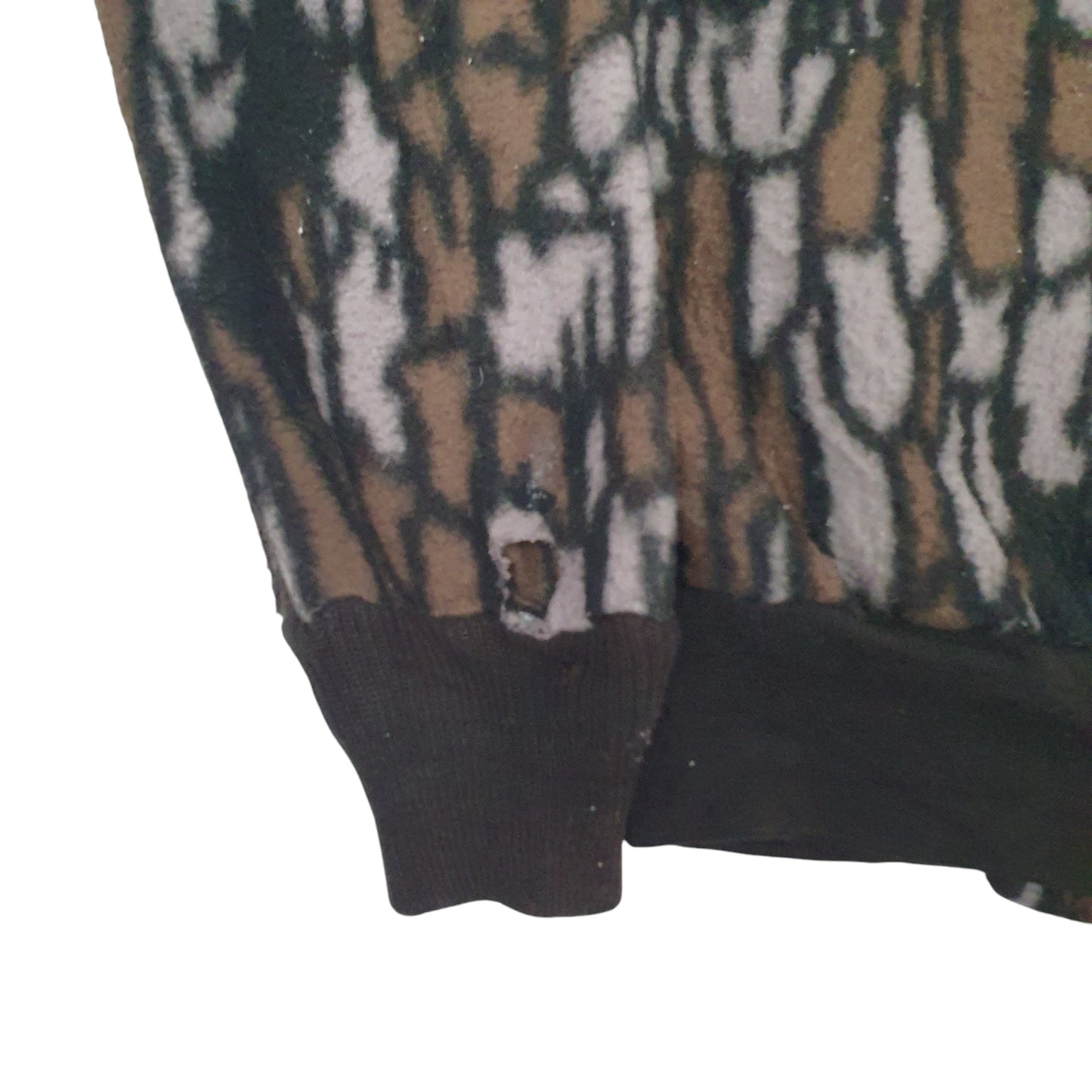 Mens Brown Carhartt  Full Zip Jumper