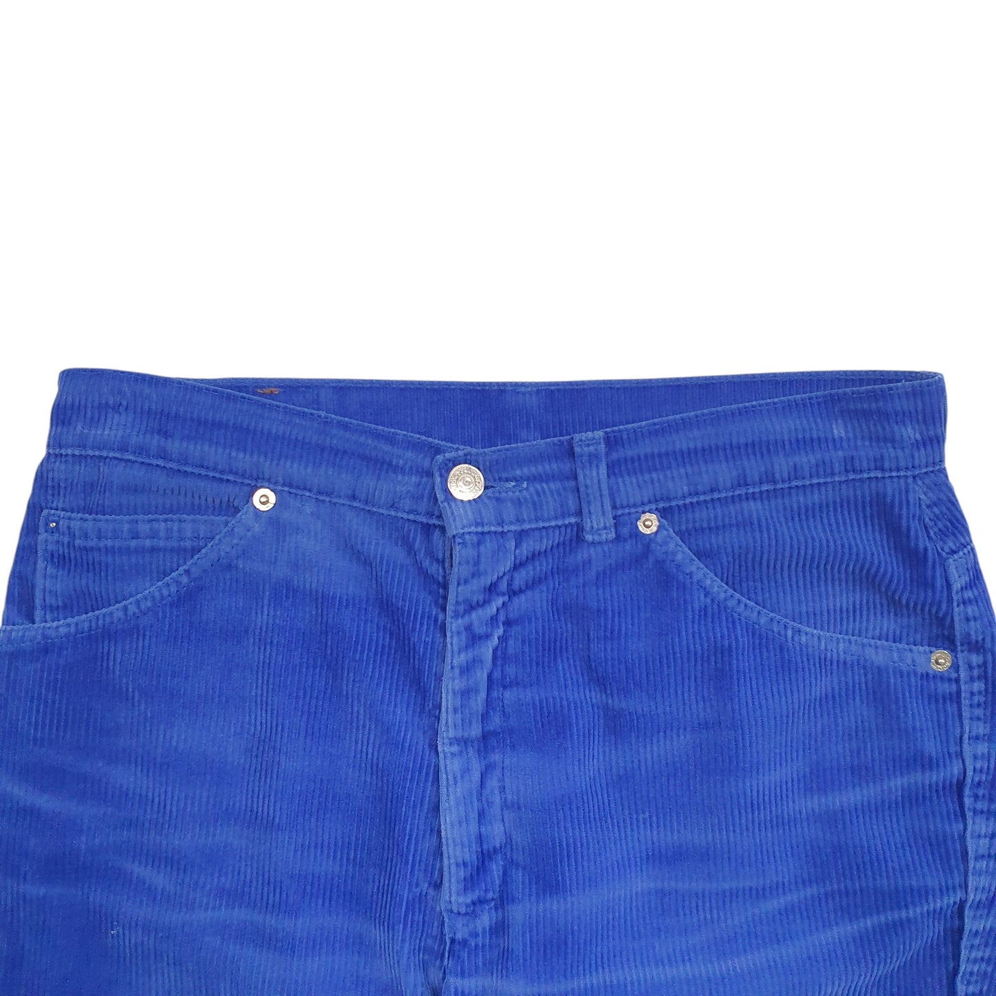 Womens Blue Levis  Corduroy Trousers