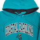 Mens Blue Champion Coastal Carolina Spellout Embroidered Hoodie Jumper