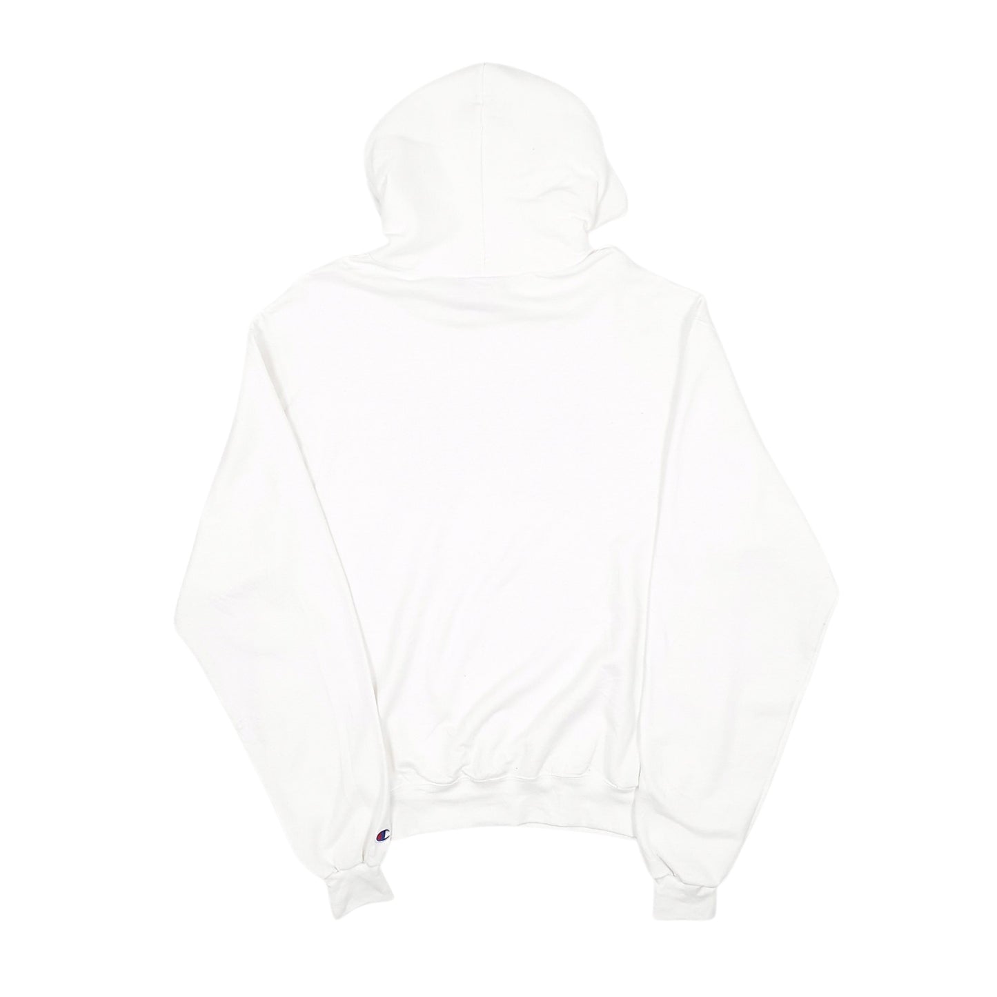 Mens White Champion  Hoodie Jumper