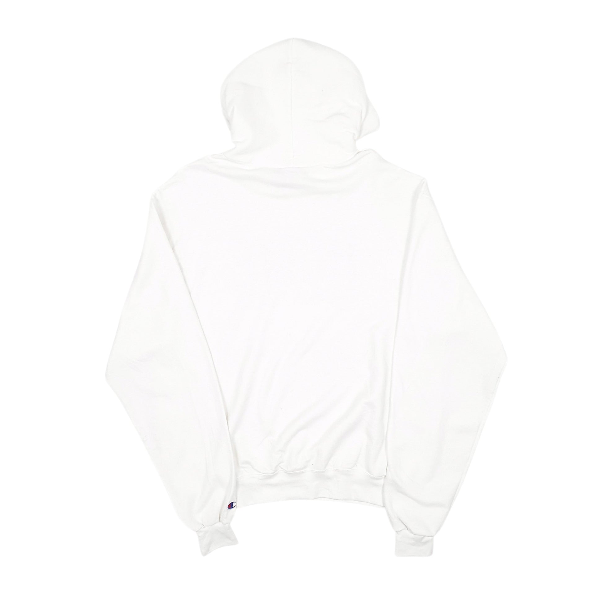 Mens White Champion  Hoodie Jumper