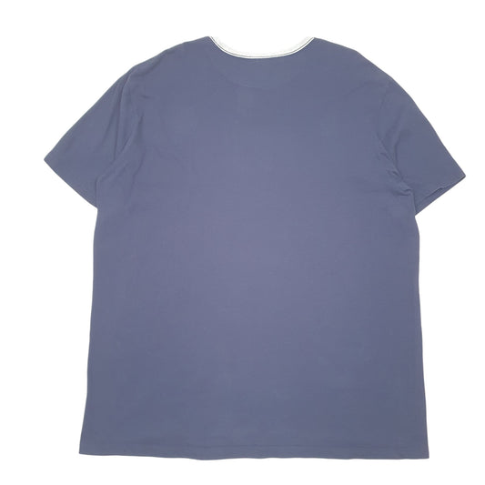 Mens Navy Polo Ralph Lauren PRL Spellout Sport Short Sleeve T Shirt