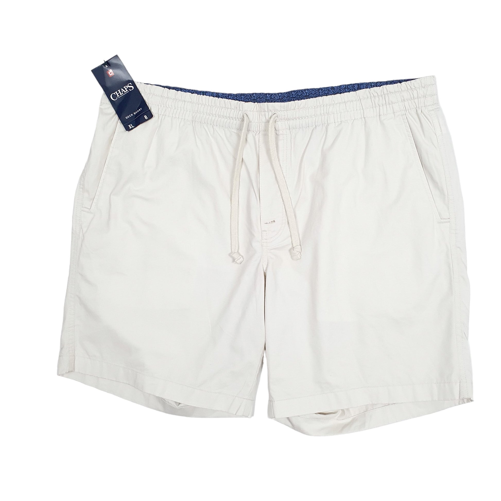 Mens Cream Chaps Deck Sport Shorts