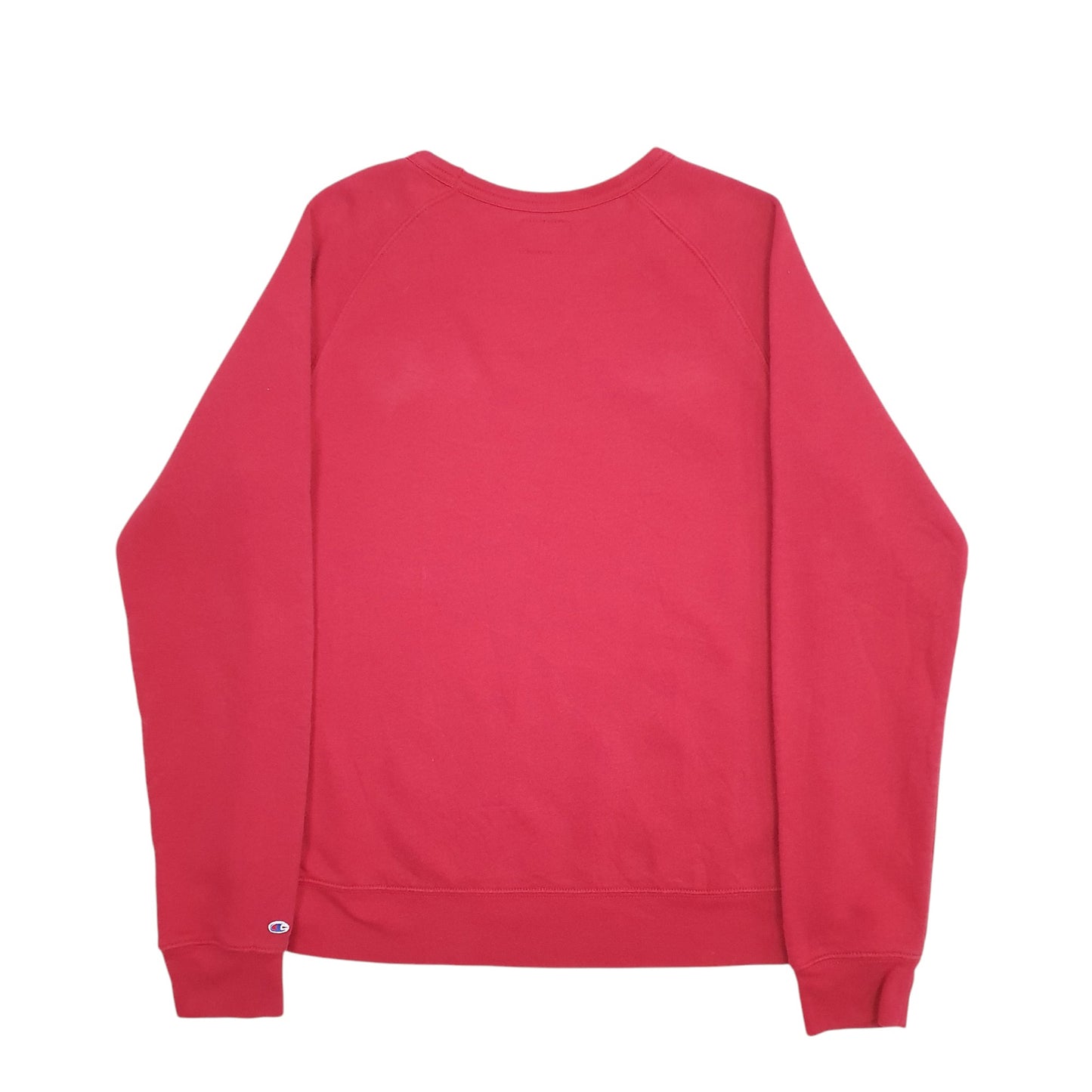 Womens Red Champion  Crewneck Jumper