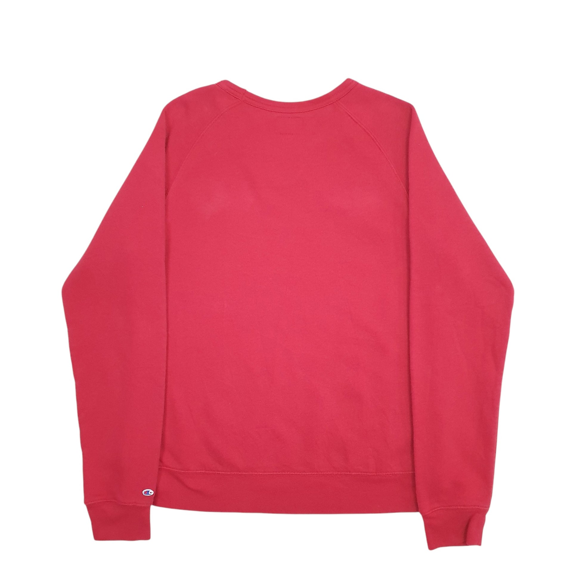 Womens Red Champion  Crewneck Jumper