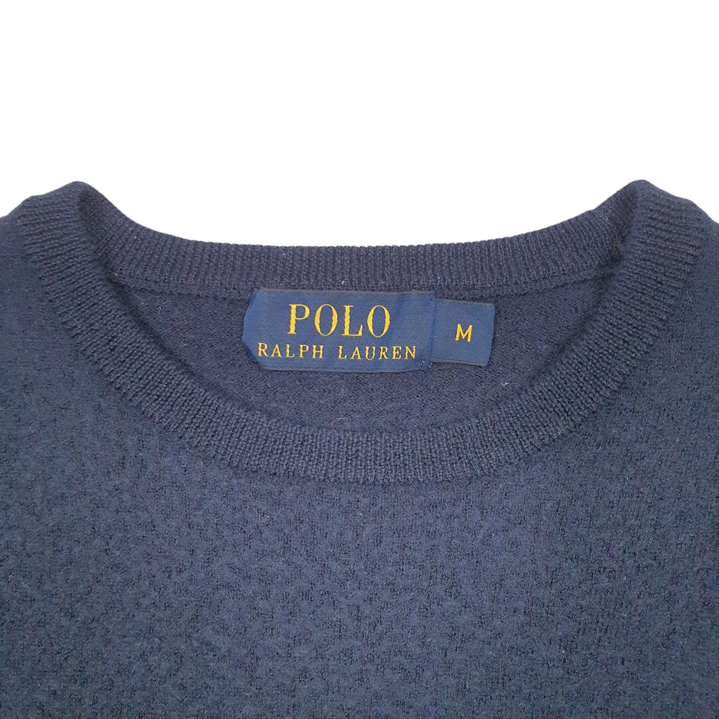 Womens Navy Polo Ralph Lauren Knit Crewneck Jumper