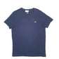 Mens Navy Lacoste  Short Sleeve T Shirt