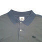 Mens Grey Lacoste  Short Sleeve Polo Shirt