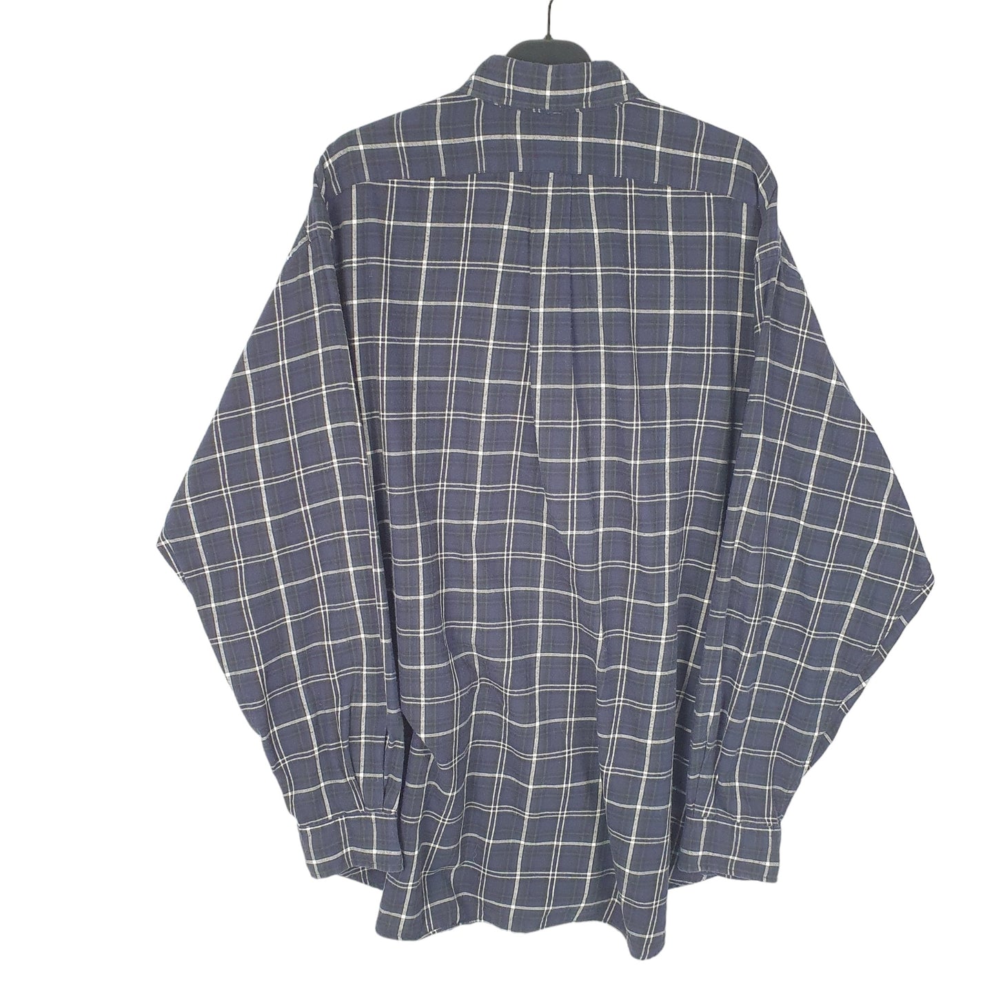 Mens Navy Ralph Lauren Flannel Long Sleeve Shirt