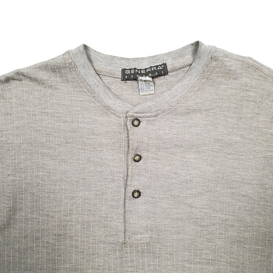Mens Grey Generra Reserve  Crewneck Jumper