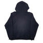 Mens Black Champion Baker College Hoodie Jumper