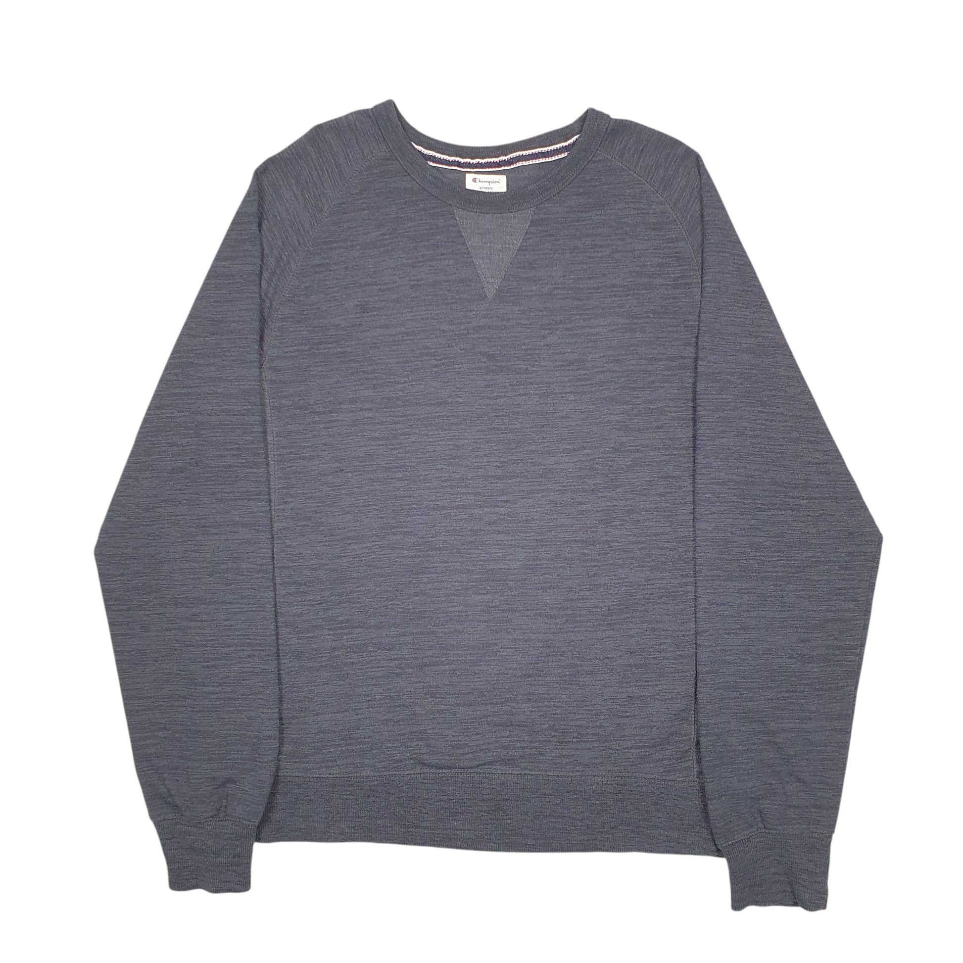 Mens Grey Champion  Crewneck Jumper