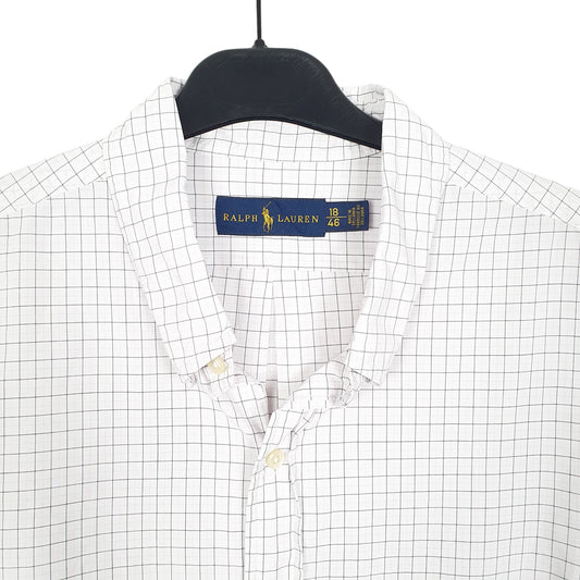 Mens White Ralph Lauren  Long Sleeve Shirt