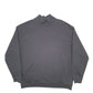 Mens Black Levis Rollneck Crewneck Jumper