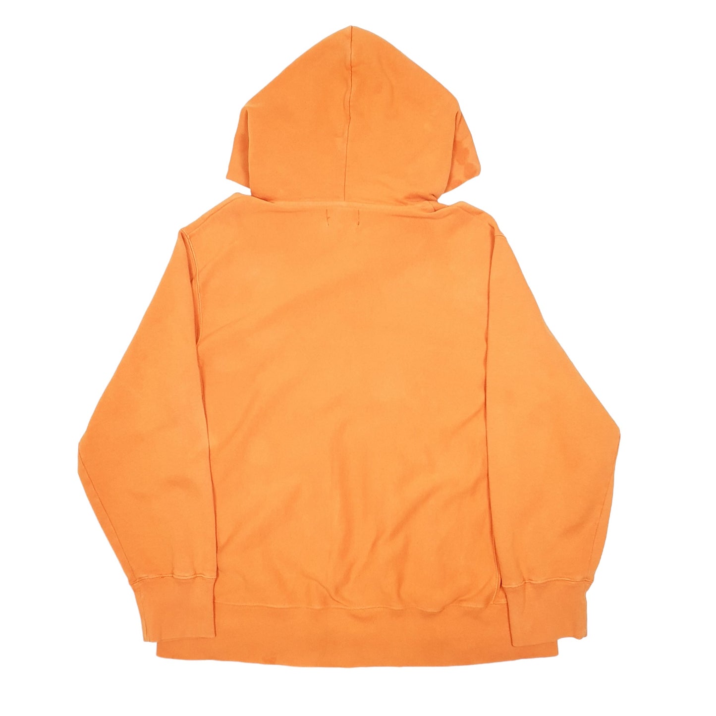 Mens Orange Polo Jeans RL Reverse Weave Ralph Lauren Hoodie Jumper