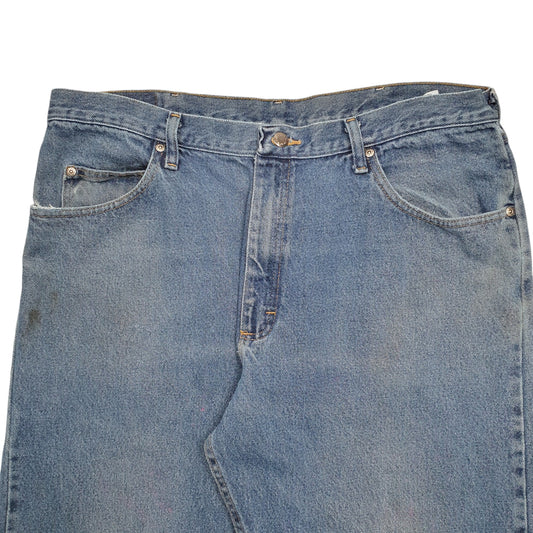 Mens Blue Wrangler  Relaxed JeansW38 L30