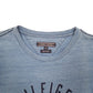 Mens Blue Tommy Hilfiger NYC Spellout Real Indigo Short Sleeve T Shirt