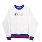 Mens White Champion Reverse Weave Crewneck Jumper
