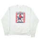 Mens Grey Fruit Of The Loom Vintage 90s Made In USA 1995 Midland Redcoats Baseball Crewneck Jumper