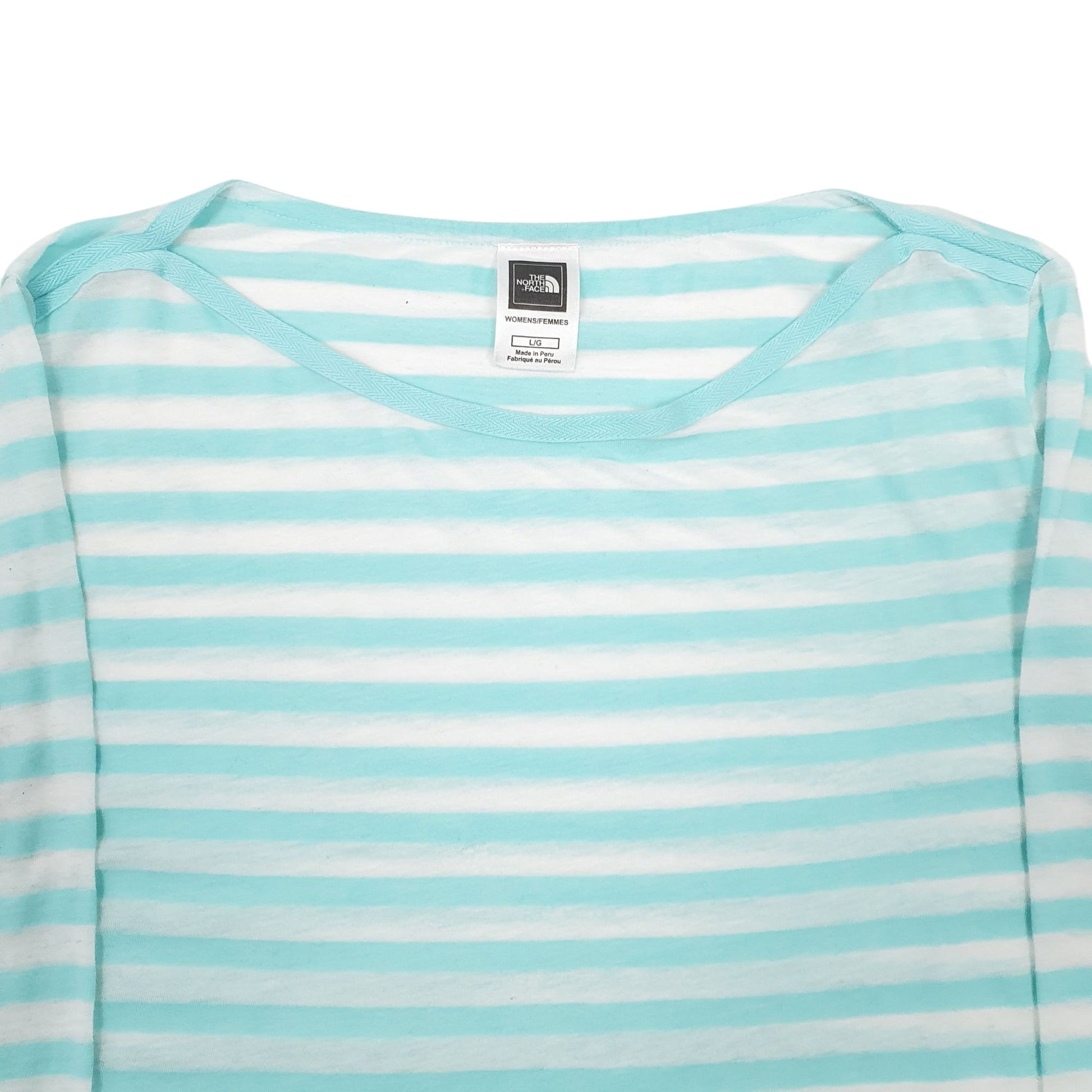 Womens Blue The North Face  Long Sleeve T Shirt